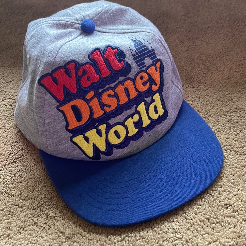 Walt Disney World SnapBack adult Hat NWT